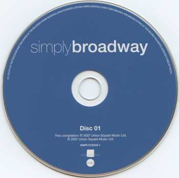 4CD/Caja Various: Simply Broadway