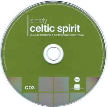 3CD/Caja Various: Simply Celtic Spirit (3CDs Of Traditional & Contemporary Celtic Music)