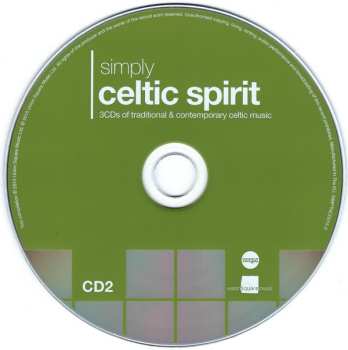 3CD/Caja Various: Simply Celtic Spirit (3CDs Of Traditional & Contemporary Celtic Music)