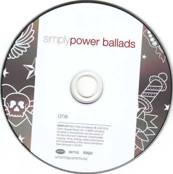 4CD/Caja Various: Simply Power Ballads (4 CDs Of Modern And Classic Power Ballads)