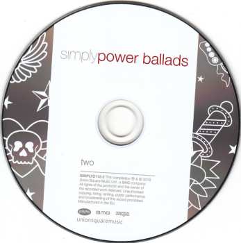 4CD/Caja Various: Simply Power Ballads (4 CDs Of Modern And Classic Power Ballads)