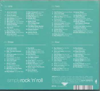 4CD Various: Simply Rock 'N' Roll (4 CDs Of Rock "N" Roll From Legendary Sun Studio Recordings)