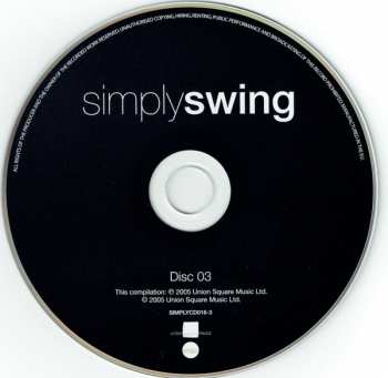 4CD/Caja Various: Simply Swing