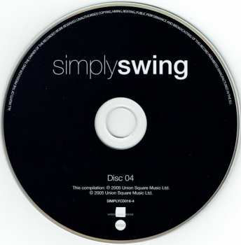 4CD/Caja Various: Simply Swing