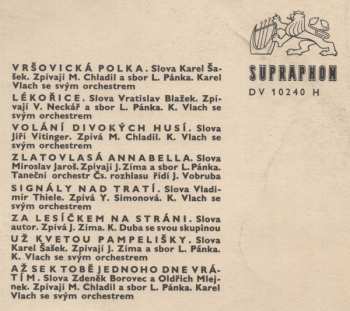 LP Various: Skladby Jaromíra Vomáčky