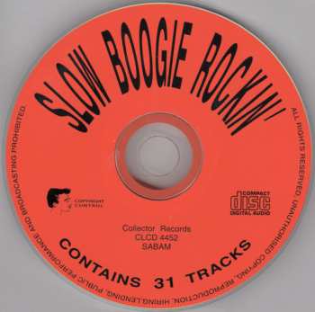 CD Various: Slow Boogie Rockin'