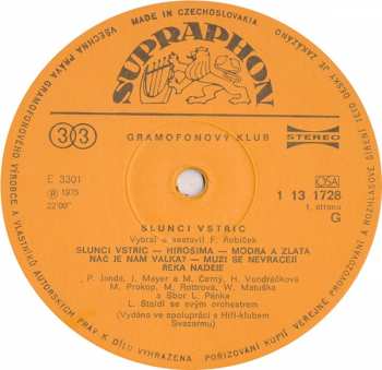 LP Various: Slunci Vstříc