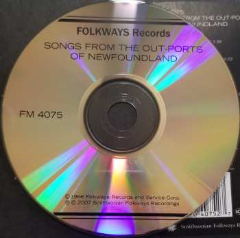 CD Various: Songs From The Out-Ports Of Newfoundland DIGI