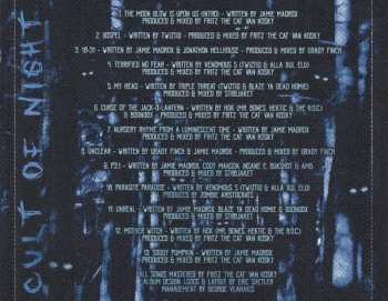 CD Various: Songs Of Samhain Vol. 3: Cult Of Night