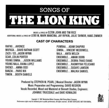 2CD Various: Songs Of The Lion King