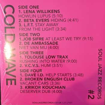 2LP Various: Cold Wave #2 LTD | CLR