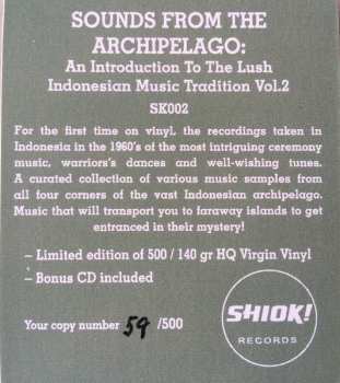 LP/CD Various: Sounds From The Archipelago: An Introduction To The Lush Indonesian Music Tradition Vol. 2
