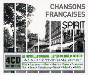 4CD Various: Spirit Of Chansons Françaises