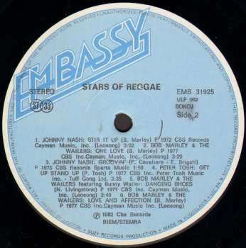 LP Various: Stars Of Reggae