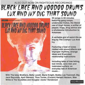 CD Various: Strontium 90, Shrimps & Gumbo (Lux & Ivy Dig Motorcycle Boots And Mutants)
