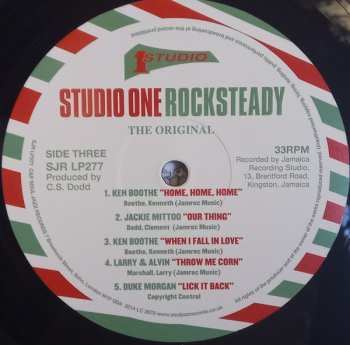 2LP Various: Studio One Rocksteady (Rocksteady, Soul And Early Reggae At Studio One)