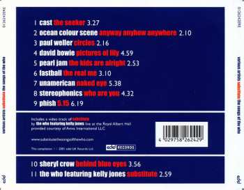 CD Various: Substitute - The Songs Of The Who