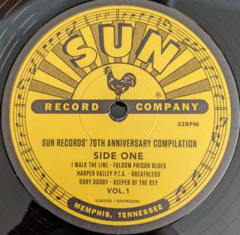 LP Various: Sun Records' 70th Anniversary Compilation Vol. 1