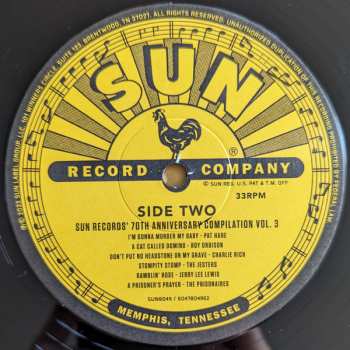 LP Various: Sun Records' 70th Anniversary Compilation Vol. 3