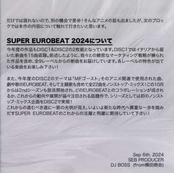 2CD Various: Super Eurobeat 2024