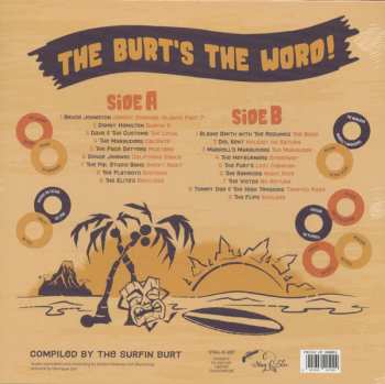 LP Various: Surfin Burt's Surfin Surfari! CLR | LTD