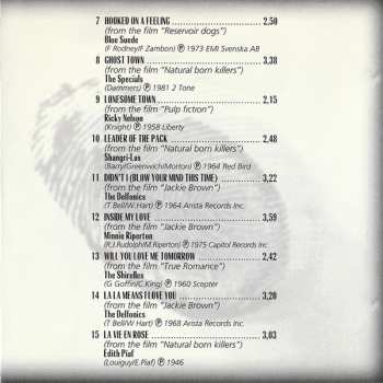CD Various: Tarantino's Favourites (Film Themes)