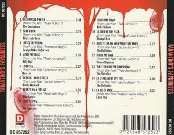 CD Various: Tarantino's Favourites (Film Themes)