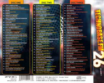 3CD Various: TechnoBase.FM Volume 26