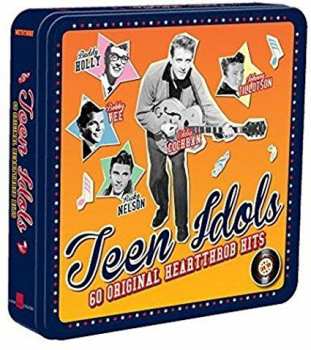 3CD/Caja Various: Teen Idols: 60 Original Heartthrob Hits