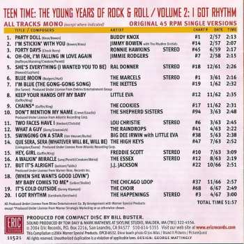 CD Various: Teen Time: The Young Years Of Rock & Roll Volume 2: I Got Rhythm