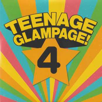 4CD/Caja Various: Teenage Glampage! (80 Glambusters Rockers, Shockers And Teenyboppers From The 70's!)