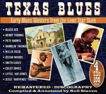 4CD/Caja Various: Texas Blues: Early Blues Masters From The Lone Star State