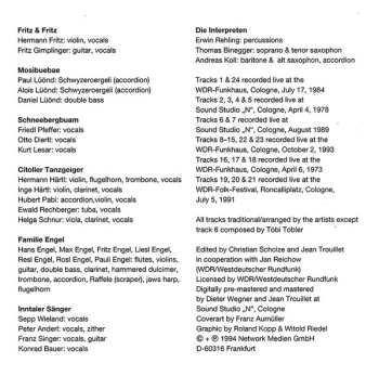 CD Various: The Alps: Music From The Old World