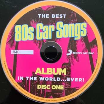 3CD Various: The Best 80's Car Songs Album In The World...Ever!