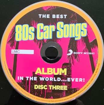 3CD Various: The Best 80's Car Songs Album In The World...Ever!