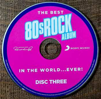 3CD Various: The Best 80s Rock Album - In The World...Ever!