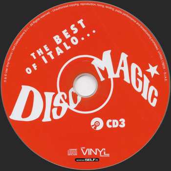 3CD Various: The Best Of Italo...Discomagic