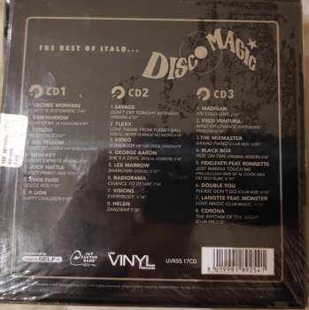 3CD Various: The Best Of Italo...Discomagic