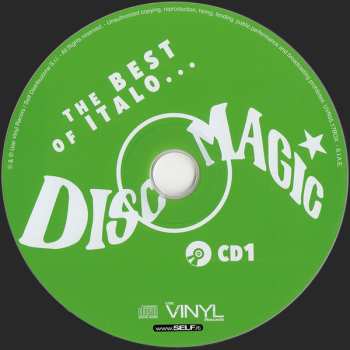 3CD Various: The Best Of Italo...Discomagic