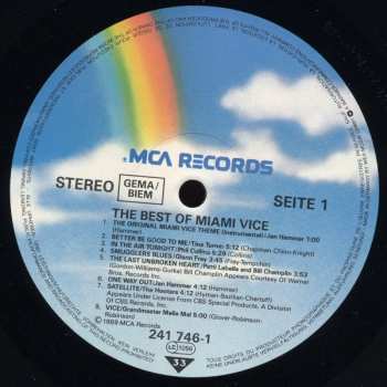 LP Various: The Best Of Miami Vice
