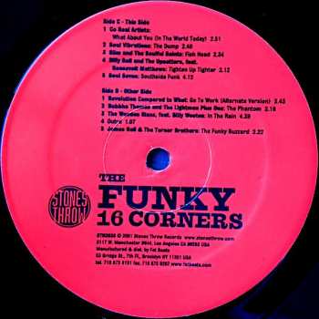 2LP Various: The Funky 16 Corners