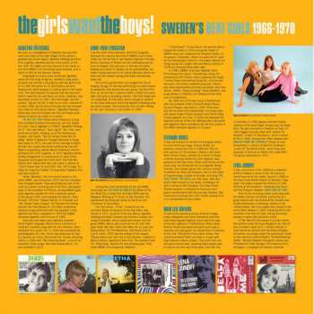 LP Various: The Girls Want The Boys! Sweden's Beat Girls 1966-1970 CLR