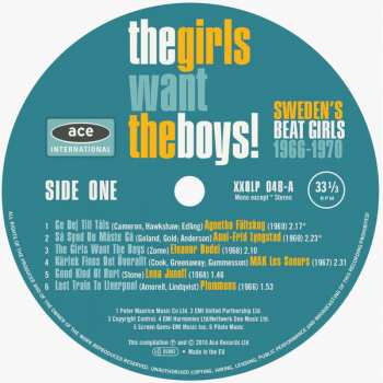 LP Various: The Girls Want The Boys! Sweden's Beat Girls 1966-1970 CLR