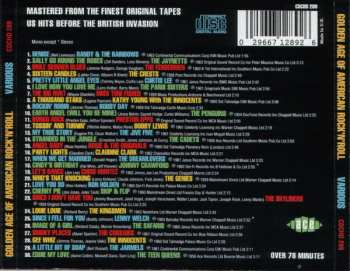CD Various: The Golden Age Of American Rock 'N' Roll