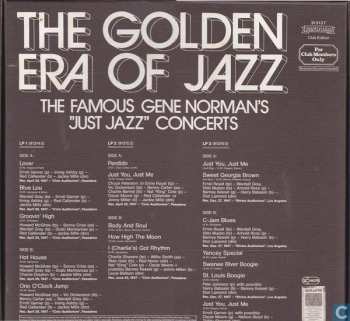 3LP/Caja Various: The Golden Era Of Jazz - The Famous Gene Norman's "Just Jazz" Concerts