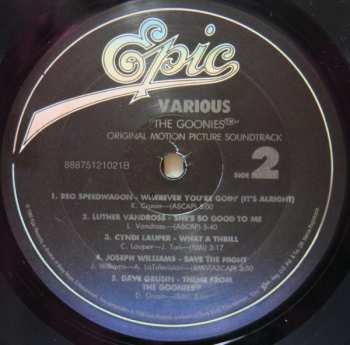 LP Various: The Goonies - Original Motion Picture Soundtrack