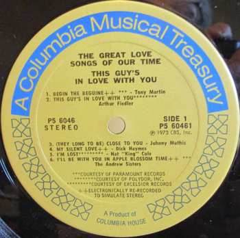 6LP/Caja Various: The Great Love Songs Of Our Time