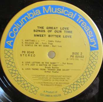 6LP/Caja Various: The Great Love Songs Of Our Time