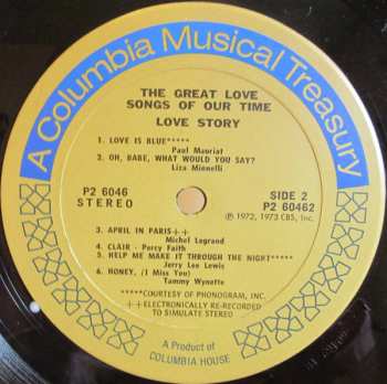 6LP/Caja Various: The Great Love Songs Of Our Time