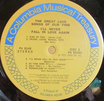 6LP/Caja Various: The Great Love Songs Of Our Time